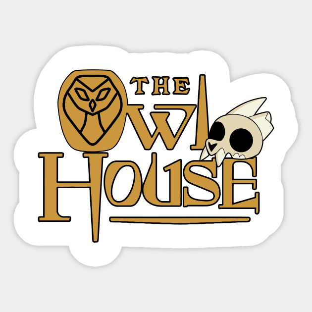 The Owl House King Helmet Sticker by Vault Emporium